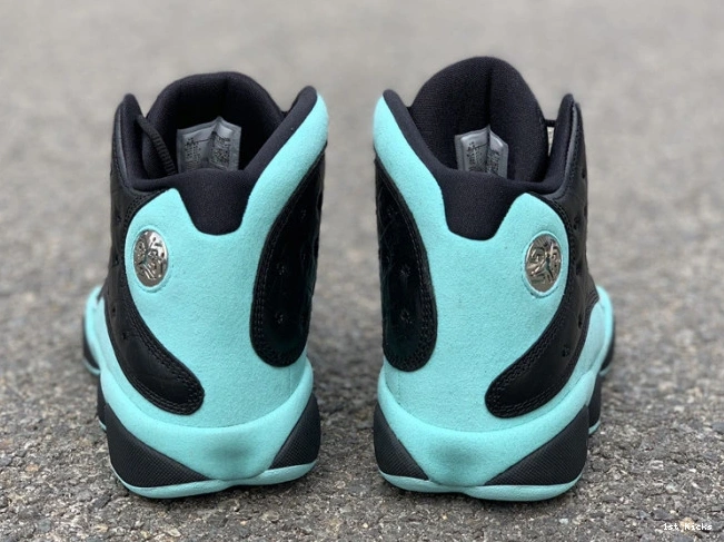 414571- Island Retro 1145 HighQuality Green Air 13 Jordan Black 0109